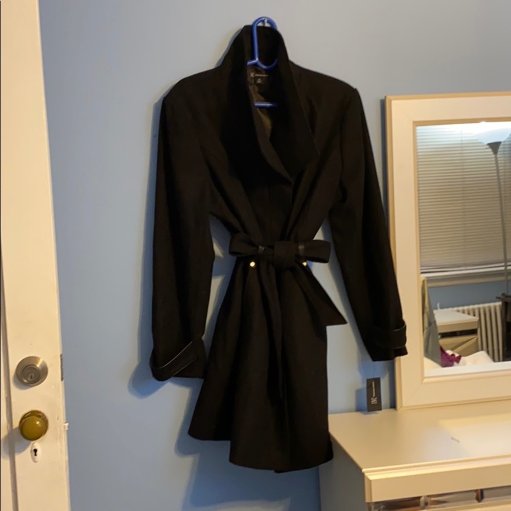 INC belted wool coat XXL HILL